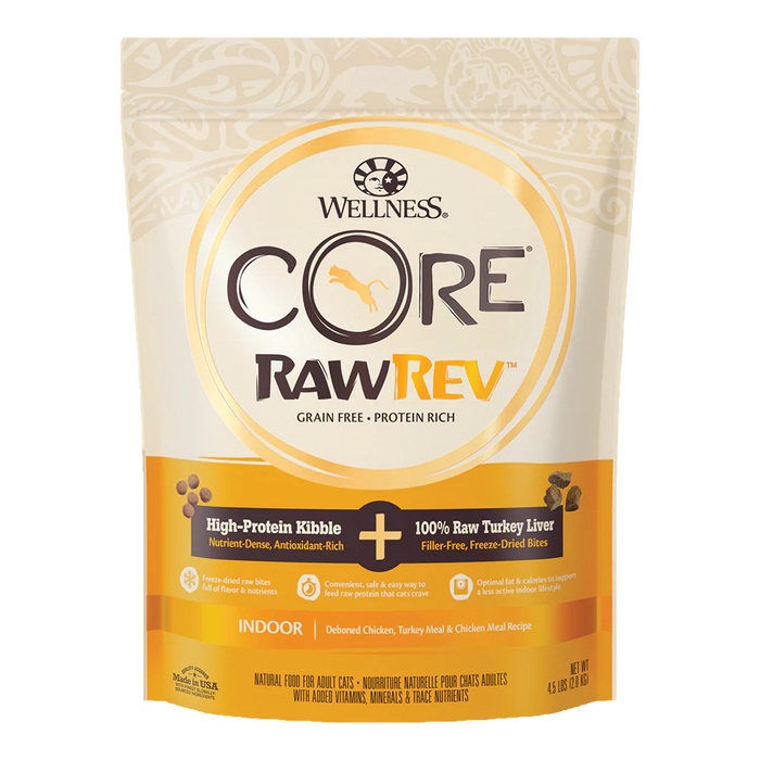 Wellness Cat Core RawRev Indoor 4.5lb