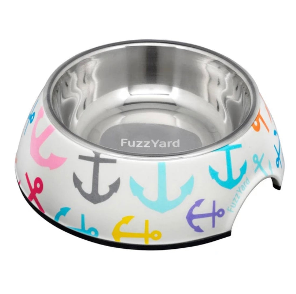 FuzzYard Easy Feeder Dog Bowl - Ahoy (3 Sizes)
