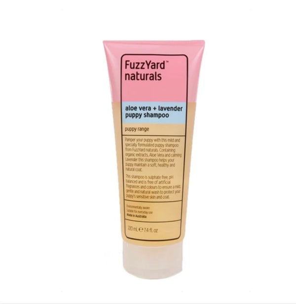 FuzzYard Aloe Vera and Lavender Puppy Shampoo for Dogs 220ml