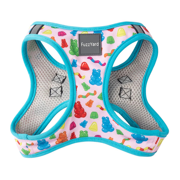 Fuzzyard Dog Step In Harness Jelly Bears XXS