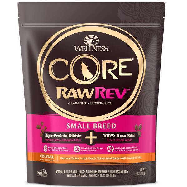 Wellness Dog Core RawRev Small Breed Original 4lb (Expiry Dec 2022)