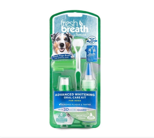 Tropiclean Fresh Breath Advanced Whitening Oral Care Kit
