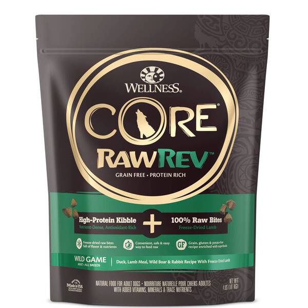Wellness Dog Core RawRev Wild Game 4lb (Expiry Nov 2023)