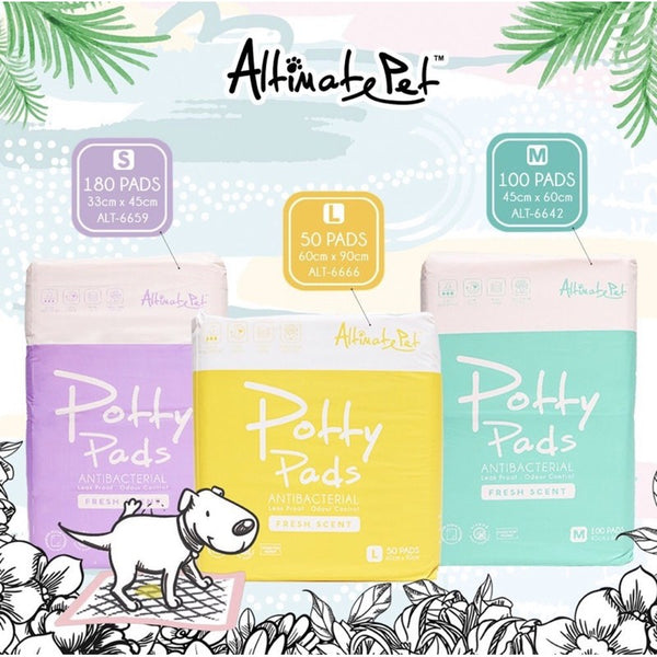 Altimate Pet Potty Pee Pads (3 Sizes) |4 Packs
