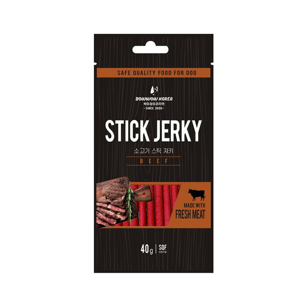 Bow Wow Dog Treat Beef Jerky (3 Sizes)