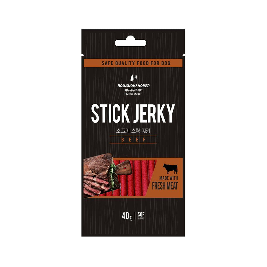 Bow Wow Dog Treat Beef Jerky (3 Sizes)