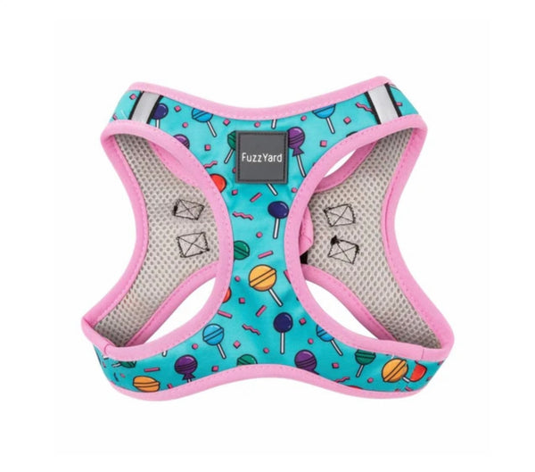 Fuzzyard Step-In Dog Harness - Hey Suckers! (5 Sizes)