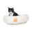 Mog & Bone Cat Reversible Bed - Oatmeal Cross