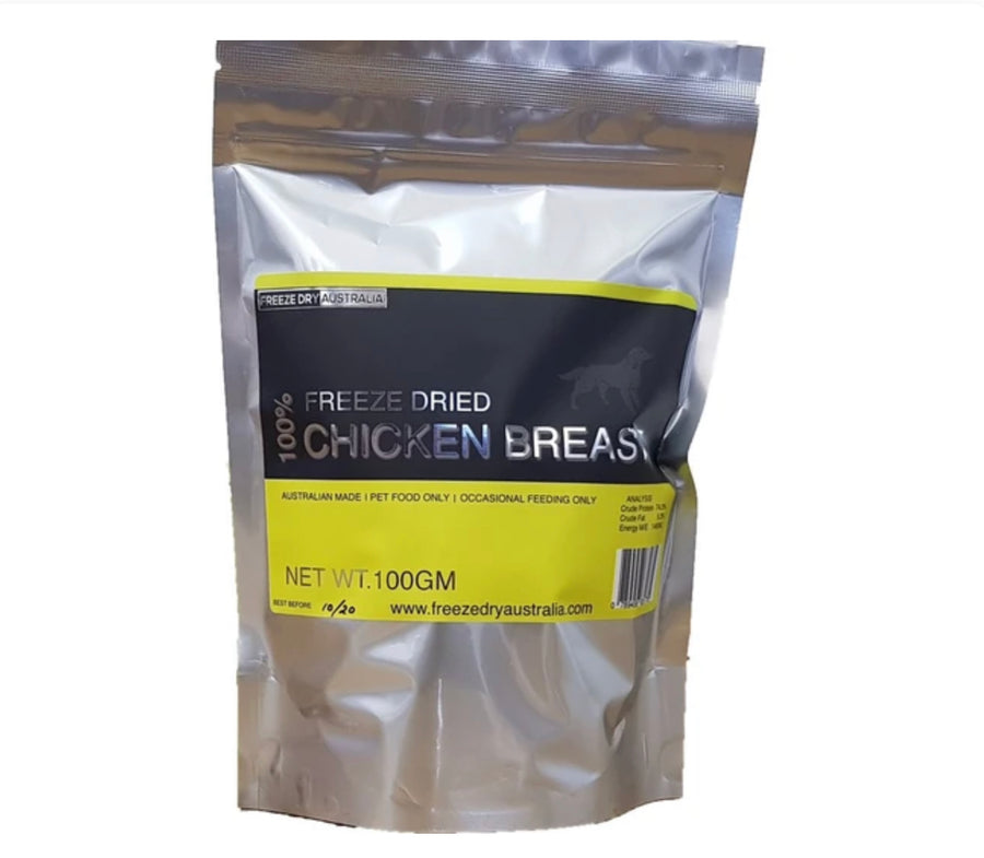 Freeze Dry Australia Chicken Breast Cat & Dog Treats 100g