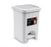 Stefanplast Elegance Bathroom Dustbin White (2 Sizes)