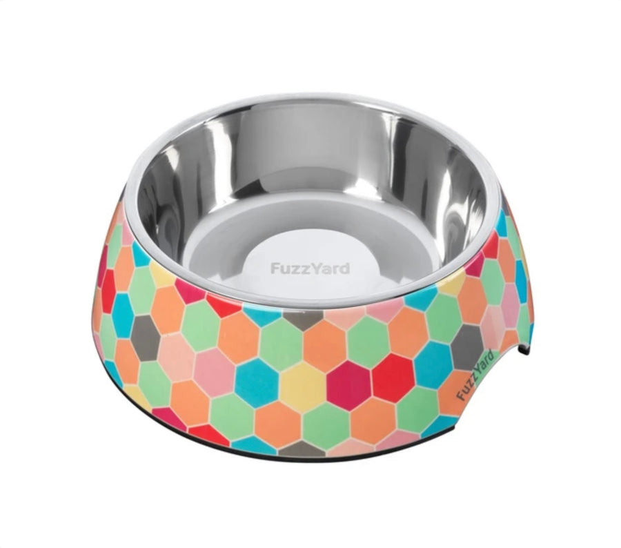 FuzzYard Easy Feeder Dog Bowl (The Hive)