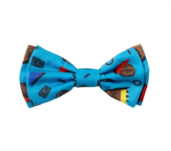 Fuzzyard Pet Bow Tie (Kings of Gold School)