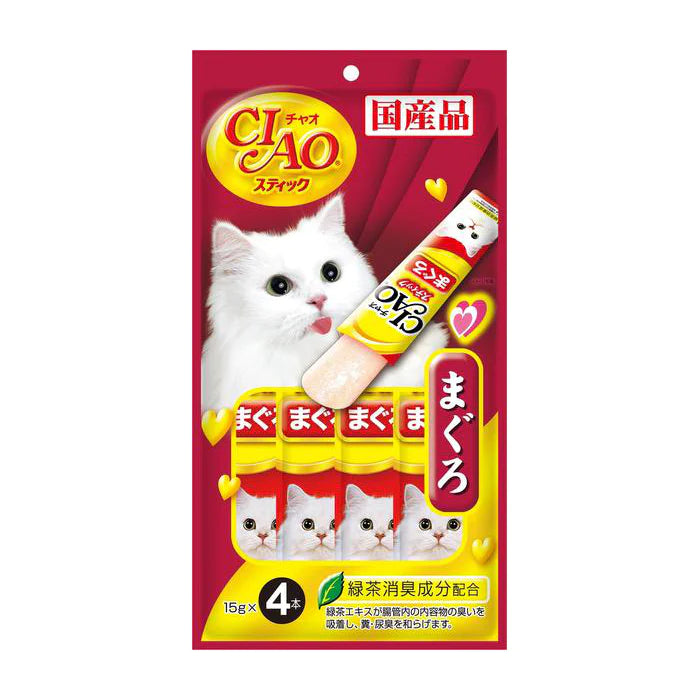 CIAO Cat Stick Tuna Maguro in Jelly 60g (4pcs) (SC-81)