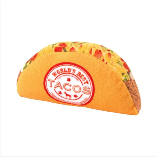 FuzzYard Taco Plush Dog Toy