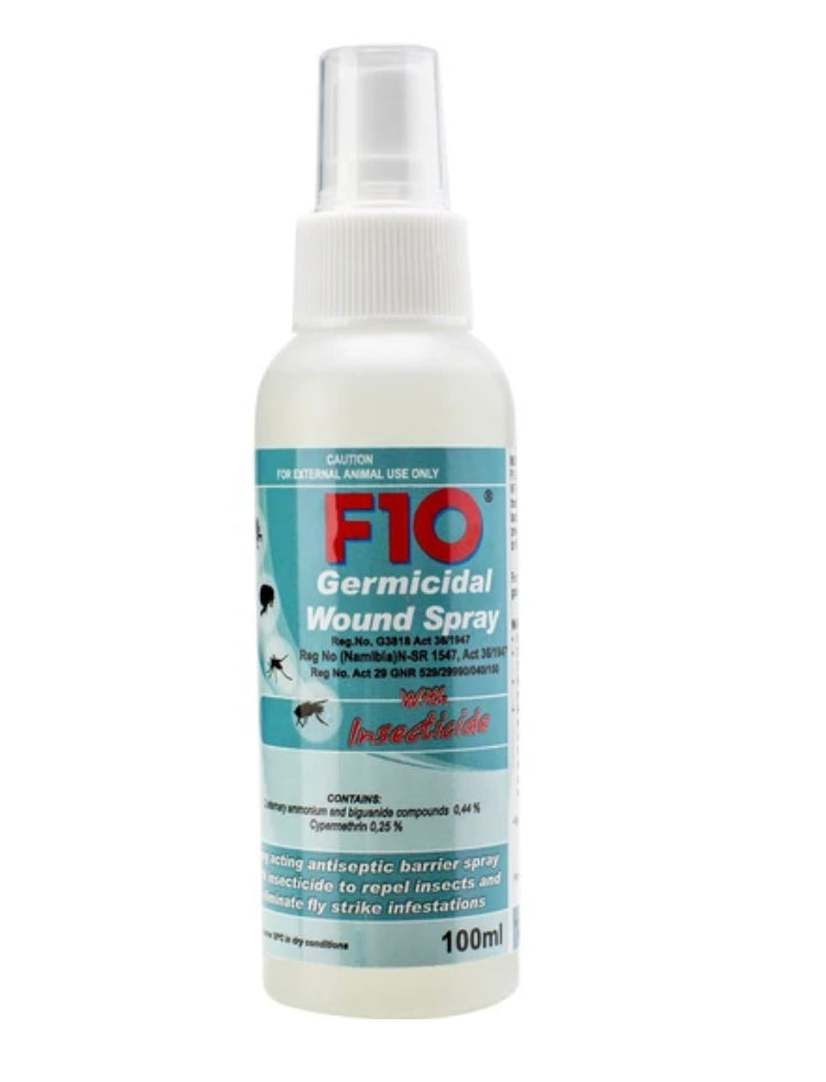 F10 Wound Spray with Insecticide (2 Sizes)