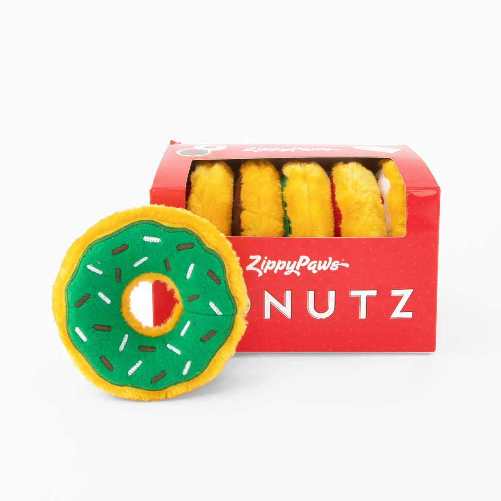 Zippypaws Holiday Mini Donutz Gift Box 6pcs