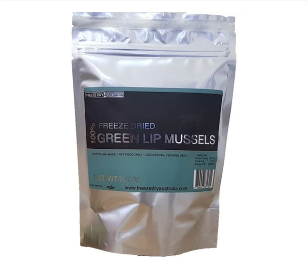 Freeze Dry Australia Green Lip Mussels Cat & Dog Treats 70g