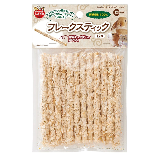 Marukan Bamboo Stick with Corn Leaf Flakes 12pcs