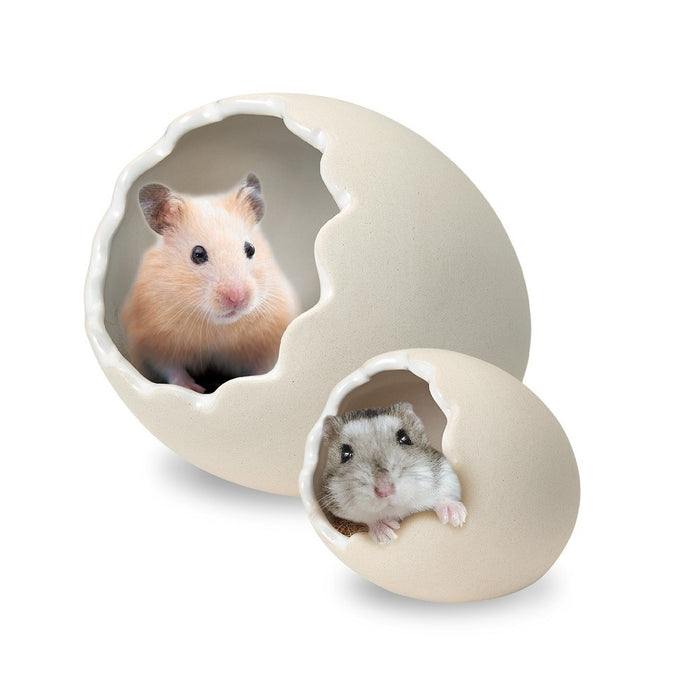 Marukan Egg Shape House for Hamster (2 Sizes)