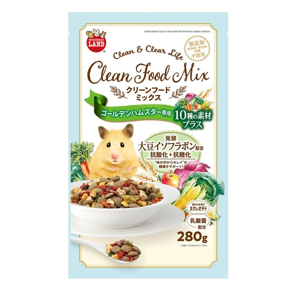 Marukan Clean Food Formulated Mix for Golden Hamster 280g