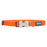 Red Dingo Dog Collar Plain - Classic Orange Small 12mm (20-32cm)