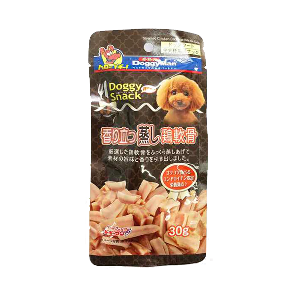 DoggyMan Steamed Chicken Cartilage Bits 30g