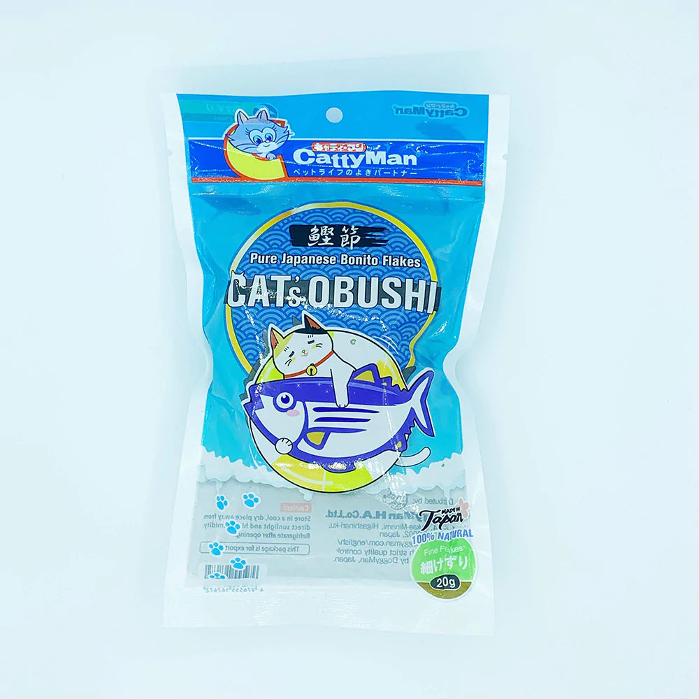 CattyMan Cat's Obushi Pure Japanese Bonito Fine Flakes 20g ( EXPIRY 8 DEC 2022 )