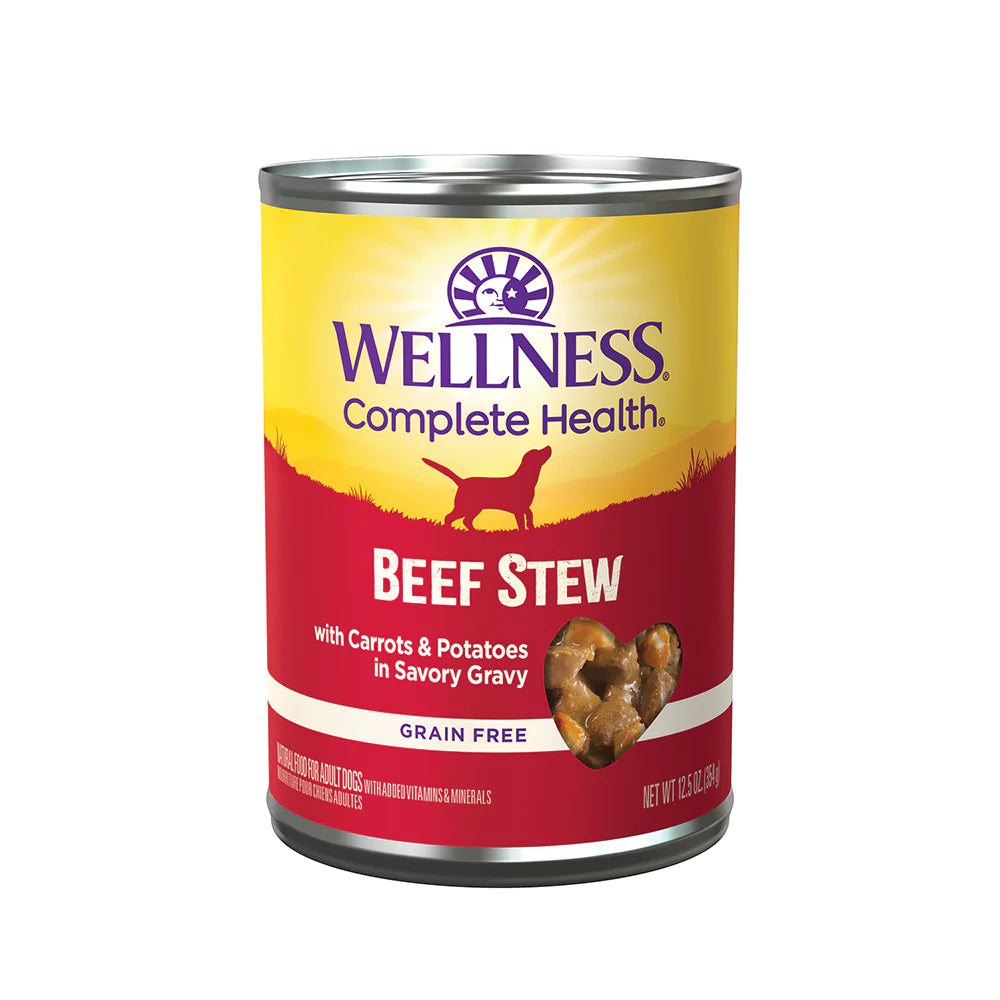 Wellness Dog Complete Health Grain-Free Beef with Carrots & Potatoes 12.5oz