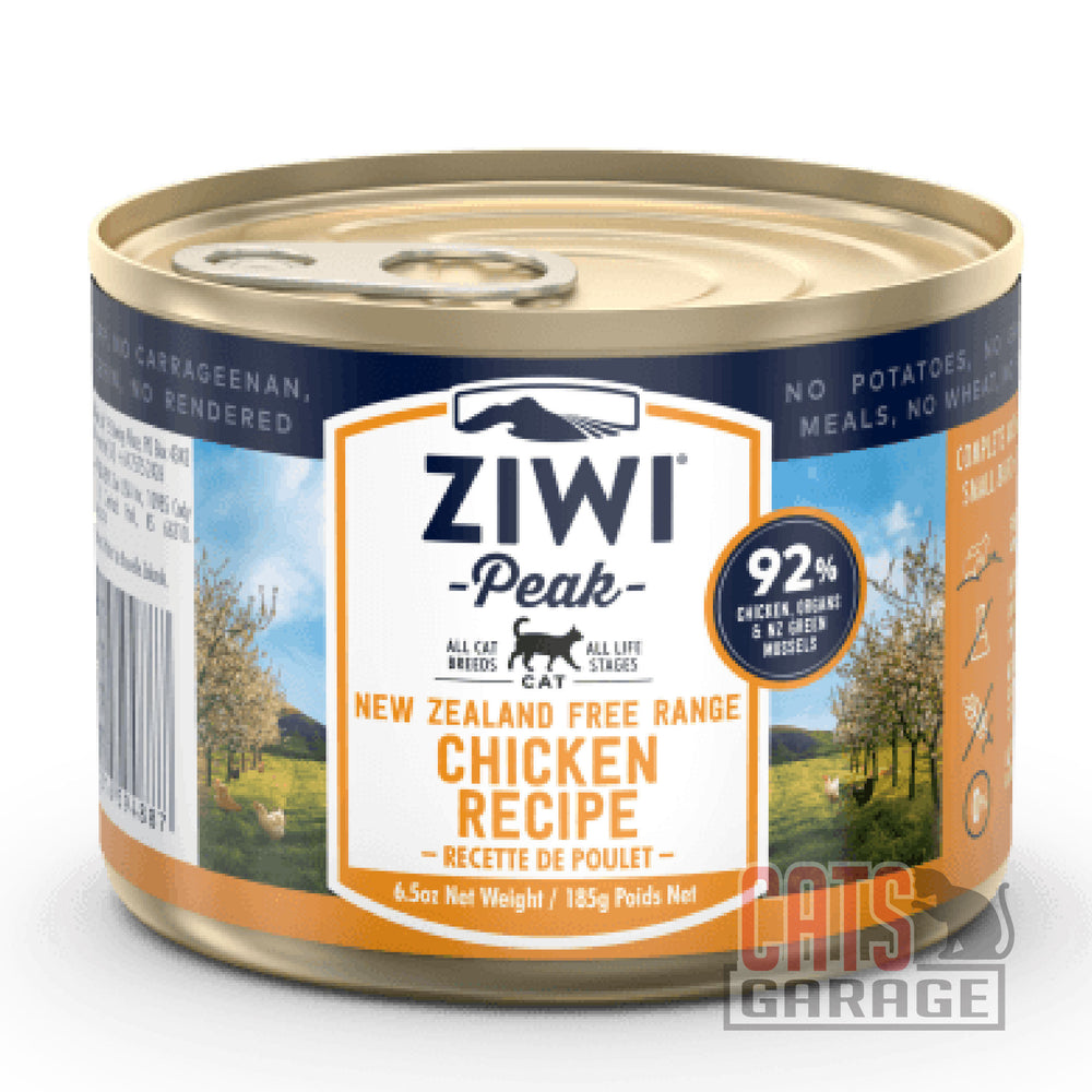 Ziwi Peak Chicken Grain Free Cat Wet Food 185g X12