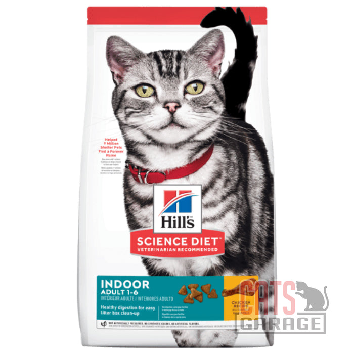 Hill's Science Diet Adult Indoor Dry Cat Food (2 Sizes)