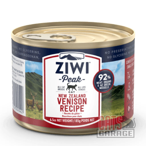 Ziwi Peak Venison Grain Free Cat Wet Food 185g