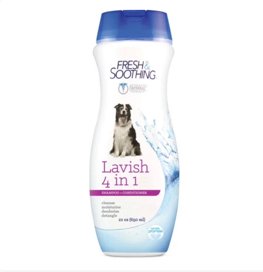 Naturel Promise Fresh & Soothing Lavish 4-in-1 Dog Shampoo & Conditioner 22oz