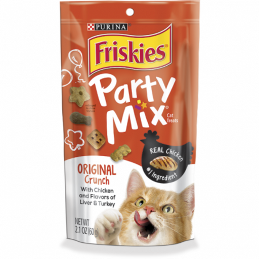 FRISKIES Party Mix Original Crunch Cat Treat 60g | BUNDLE PROMO