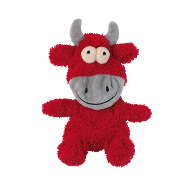 Fuzzyard Flat Out Nasties Dog Toy (Jordan The Bull)
