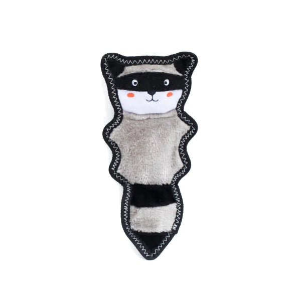 Zippypaws Z-Stitch Skinny Peltz Raccoon