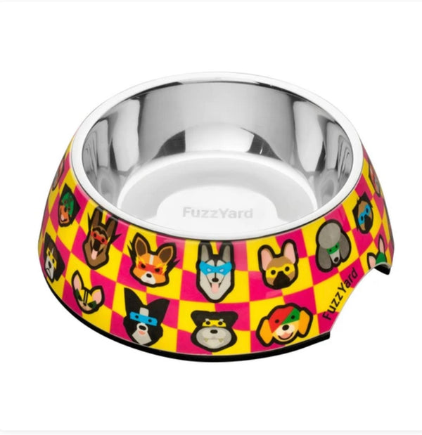 FuzzYard Easy Feeder Dog Bowl - Doggoforce (3 Sizes)