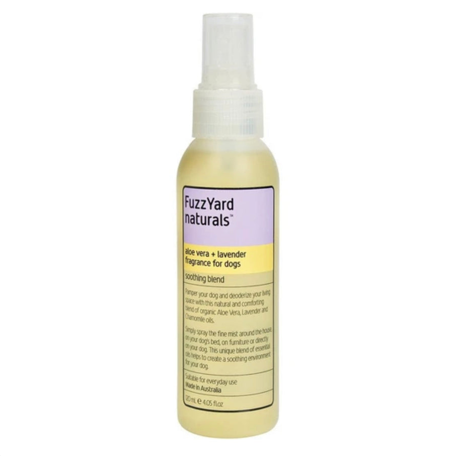 FuzzYard Soothing Aloe Vera and Lavender Aromatherapy Mist for Dogs 120ml