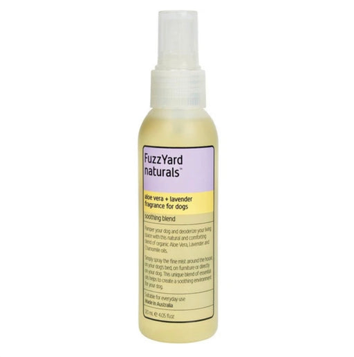 FuzzYard Soothing Aloe Vera and Lavender Aromatherapy Mist for Dogs 120ml