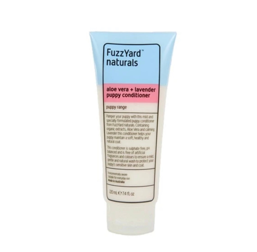 FuzzYard Aloe Vera and Lavender Puppy Conditioner for Dogs 220ml