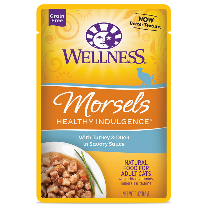 Wellness Cat Healthy Indulgence Morsels - Turkey & Duck 3oz