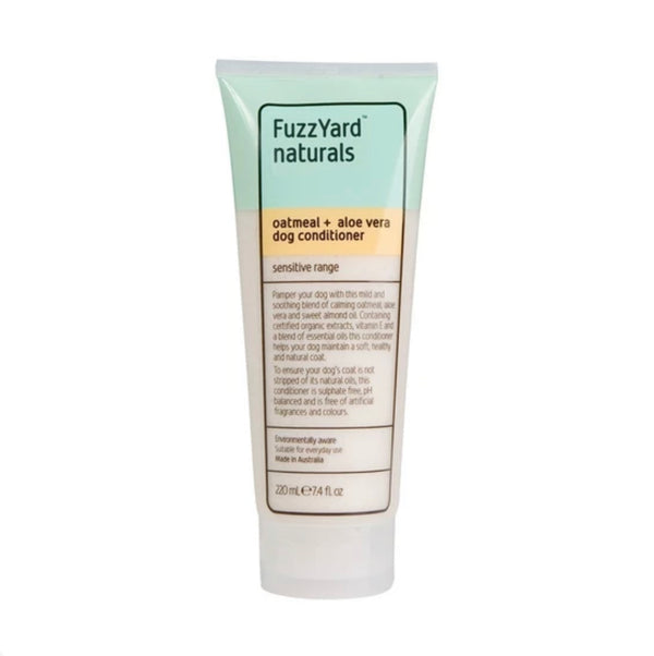 FuzzYard Oatmeal and Aloe Vera Sensitive Conditioner for Dogs 220ml