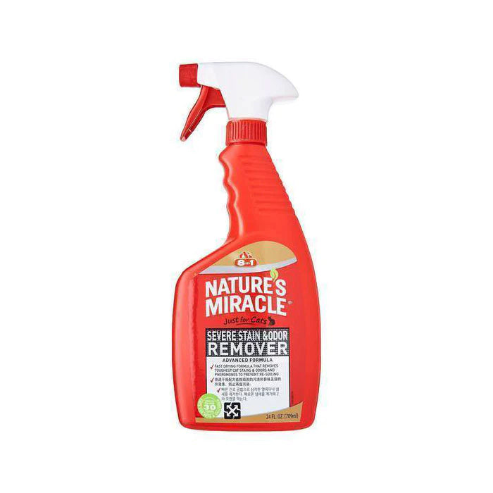 Nature's Miracle Cat Just for Cats Severe Stain & Odor Remover 24oz