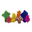 Living World Nibblers Wood Chews Fruit Veggie Mix 14pc