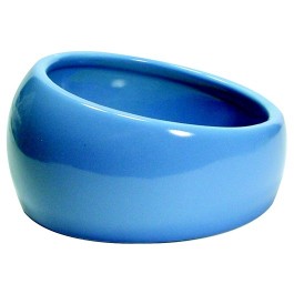Living World Ergonomic Dish Blue/Ceramic 120ml