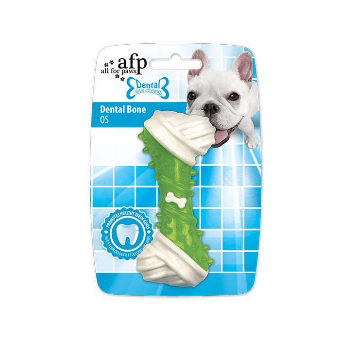 All For Paws Dental Chews Dental Bone Green