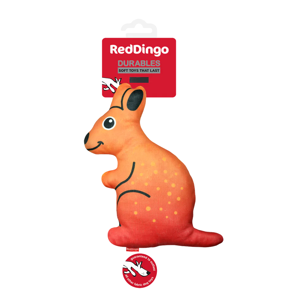Red Dingo Durables Soft Toys Kangaroo