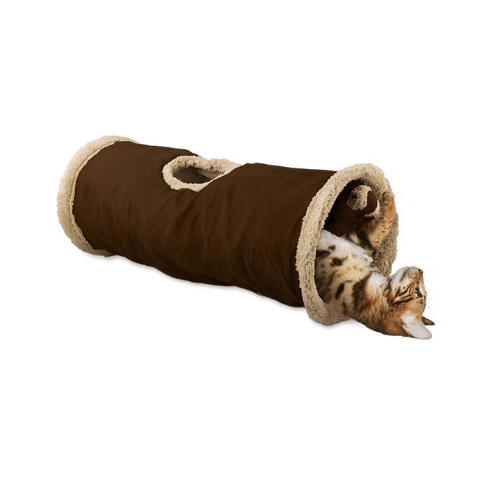All For Paws Lambswool Find Me Cat Tunnel (3 Colour)