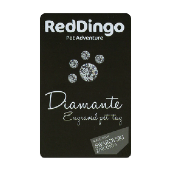 Red Dingo Diamante Tag Express Card (Do-It-Yourself Online Service)