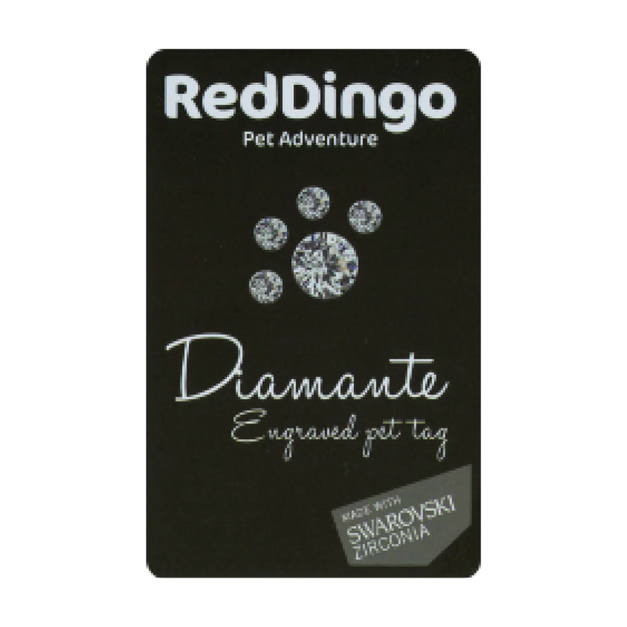 Red Dingo Diamante Tag Express Card (Do-It-Yourself Online Service)