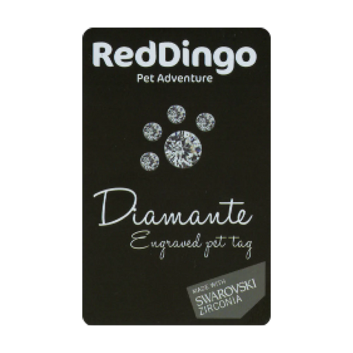 Red Dingo Diamante Tag Express Card (Do-It-Yourself Online Service)